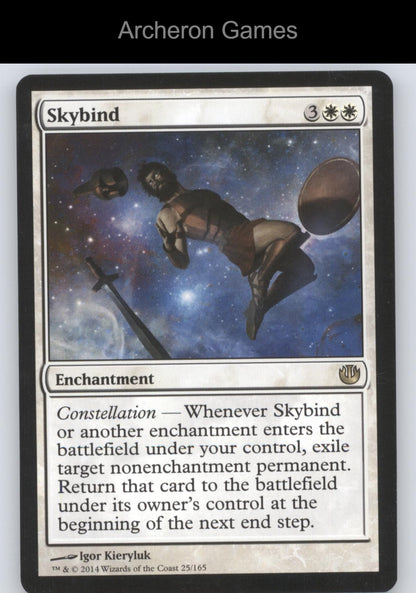Skybind 25 R MTG Card Journey Into Nyx