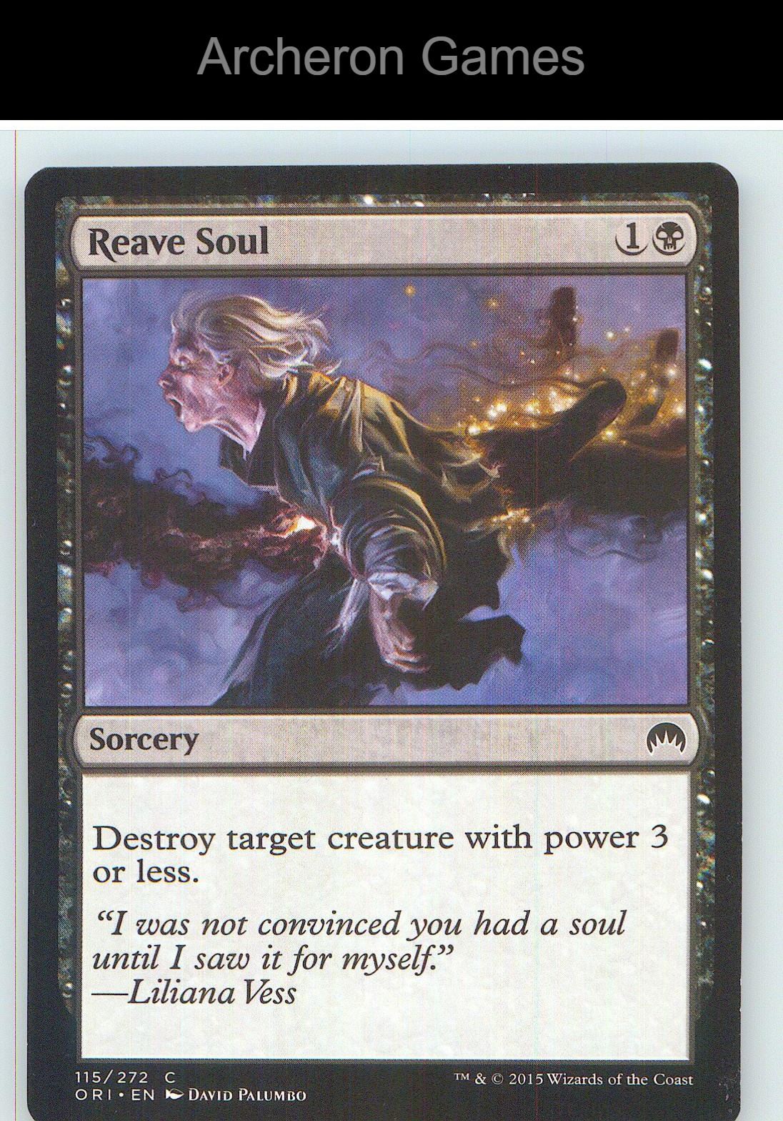 Reave Soul ORI 115 C MTG Card NM/EX+