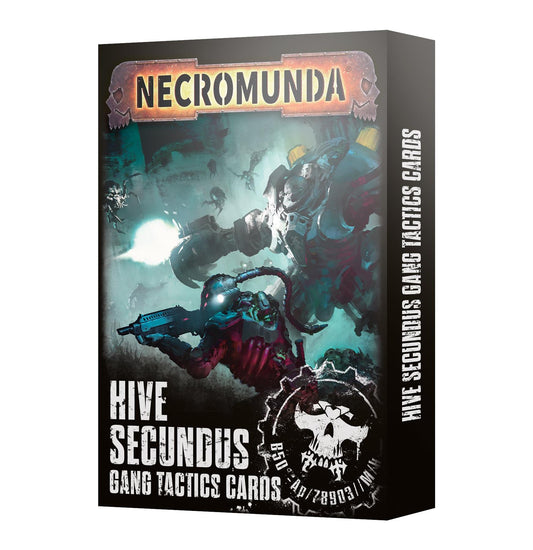 Hive Secundus Gang Tactics Cards - Warhammer Necromunda - Available from 31/08/24