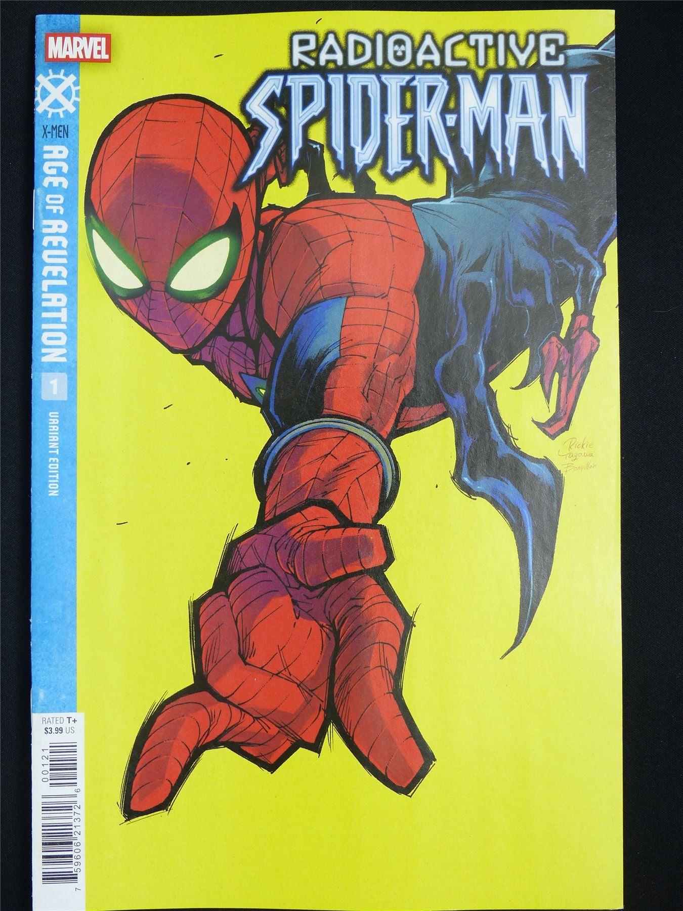 Radioactive SPIDER-MAN #1 Variant Age of Revelation - Marvel Comic #5GB