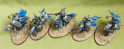 Chaos Knights painted - Slaves to Darkness - Warhammer AoS #F9