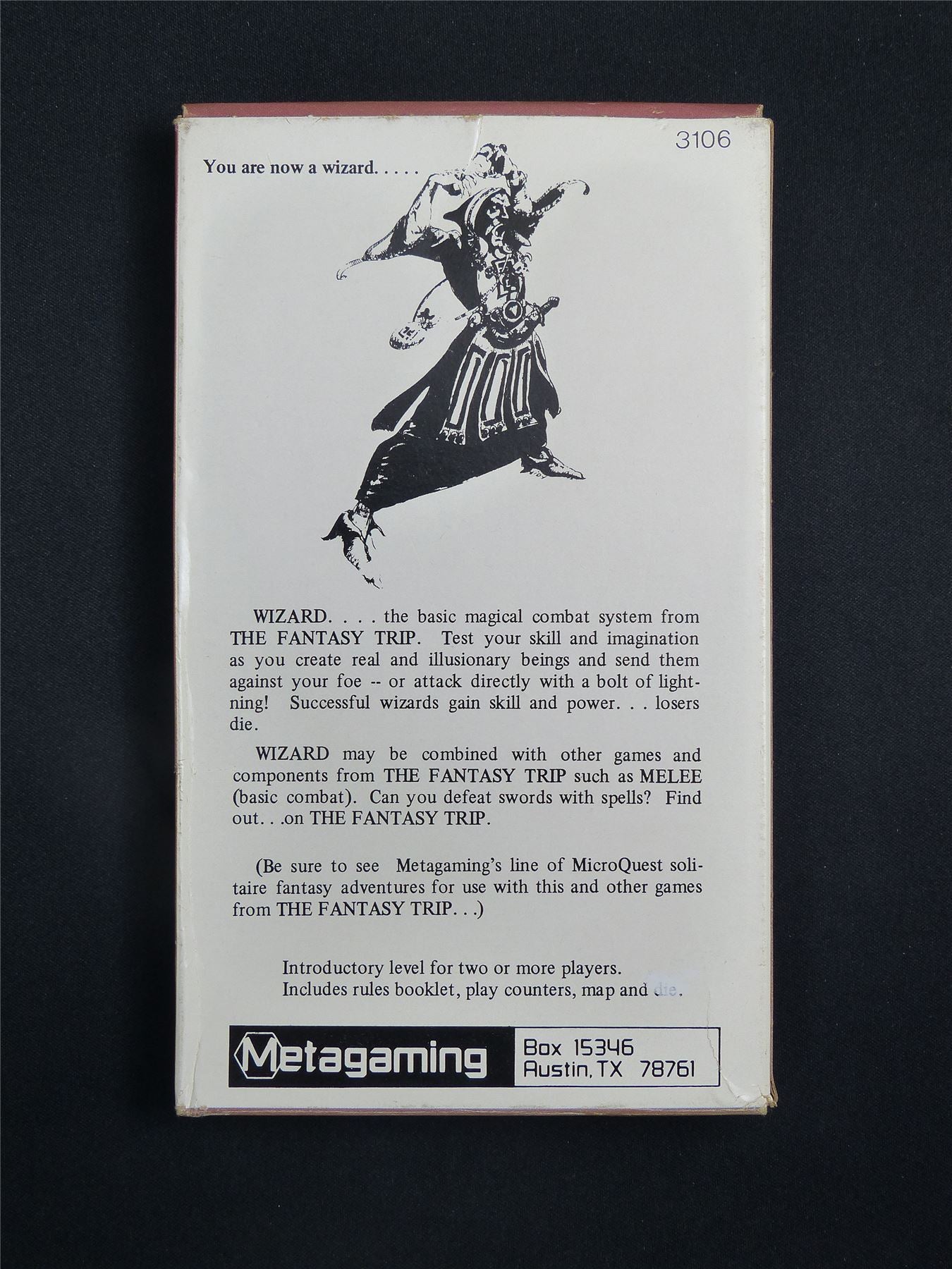 The Fantasy Trip: Wizard - Microgames Metagaming boxset #2WF