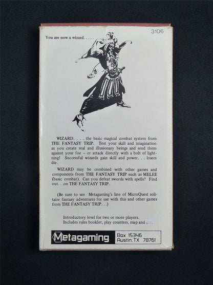 The Fantasy Trip: Wizard - Microgames Metagaming boxset #2WF