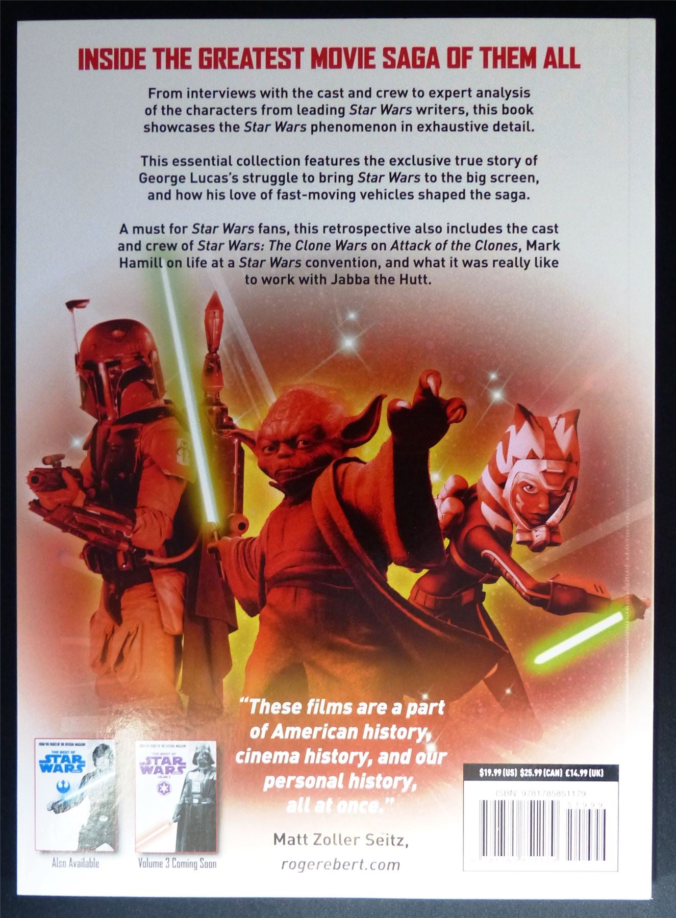 The Best of Star Wars insider volume2 Gift Book - Titan Softback #3O