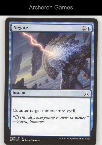 Negate 59 C MTG Card Oath of the Gatewatch