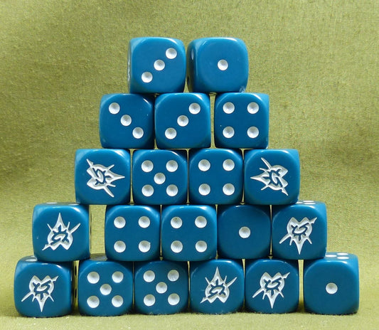 Drukhari Dice set of 20 - Warhammer 40K #12L