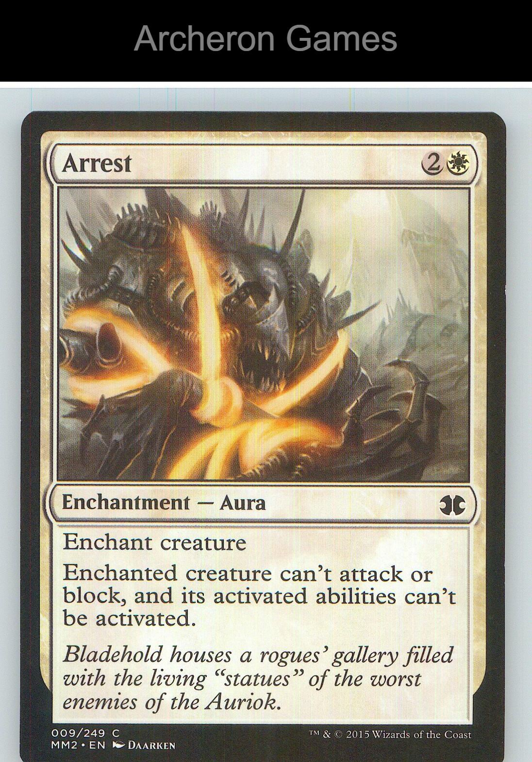 Arrest MM2 9 C MTG Card NM/EX+