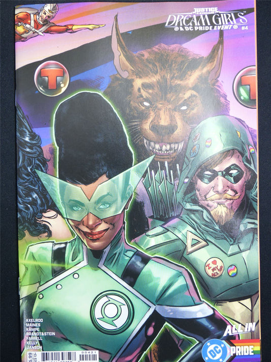 JUSTICE League: Dream Girls a DC Pride Event #4 Cvr B - Aug 2026 DC Comic #1JC