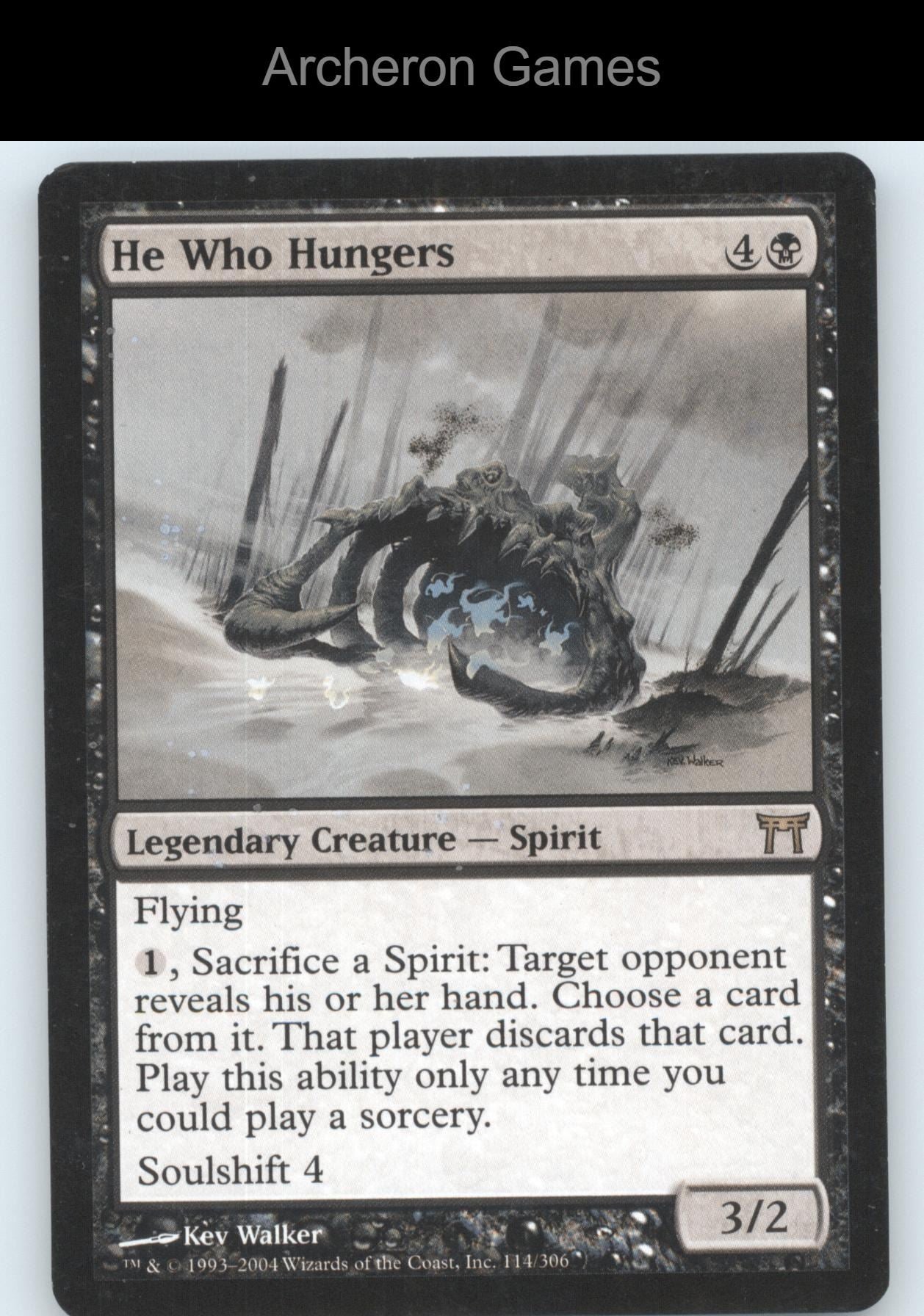 He Who Hungers 114 R MTG Card Champions of Kamigawa