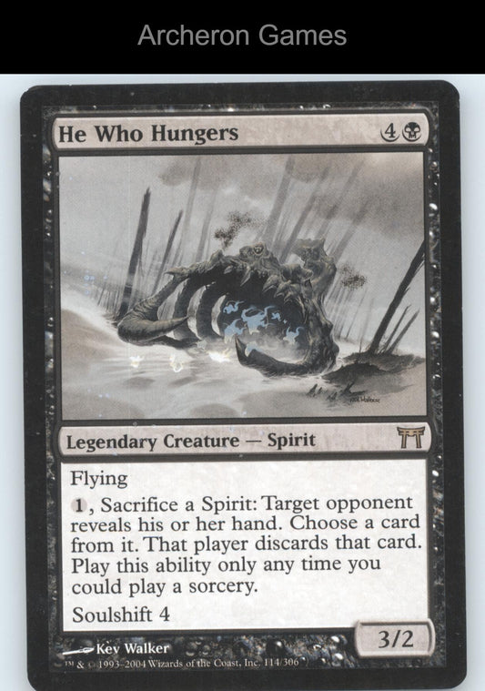 He Who Hungers 114 R MTG Card Champions of Kamigawa