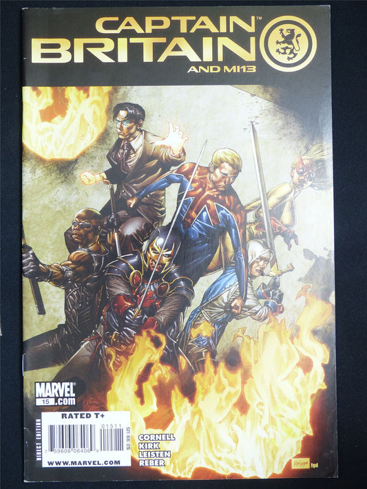 CAPTAIN Britain and MI13 #15 - Marvel Comic #AR