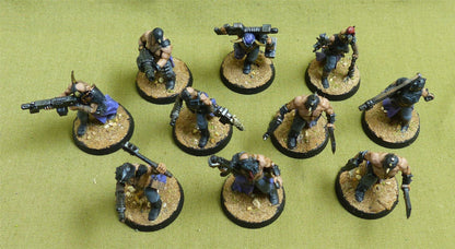 Chaos Cultists painted - Chaos Space Marines - Warhammer 40K #17I