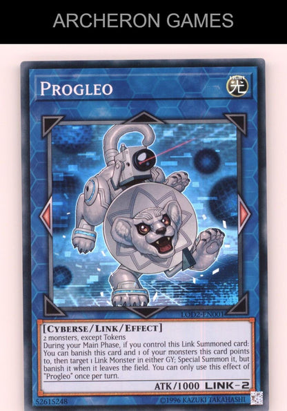 Progleo (Legacy of the Duelist: Link Evolution) SR YUGIOH Card