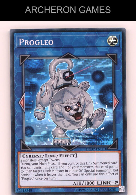 Progleo (Legacy of the Duelist: Link Evolution) SR YUGIOH Card