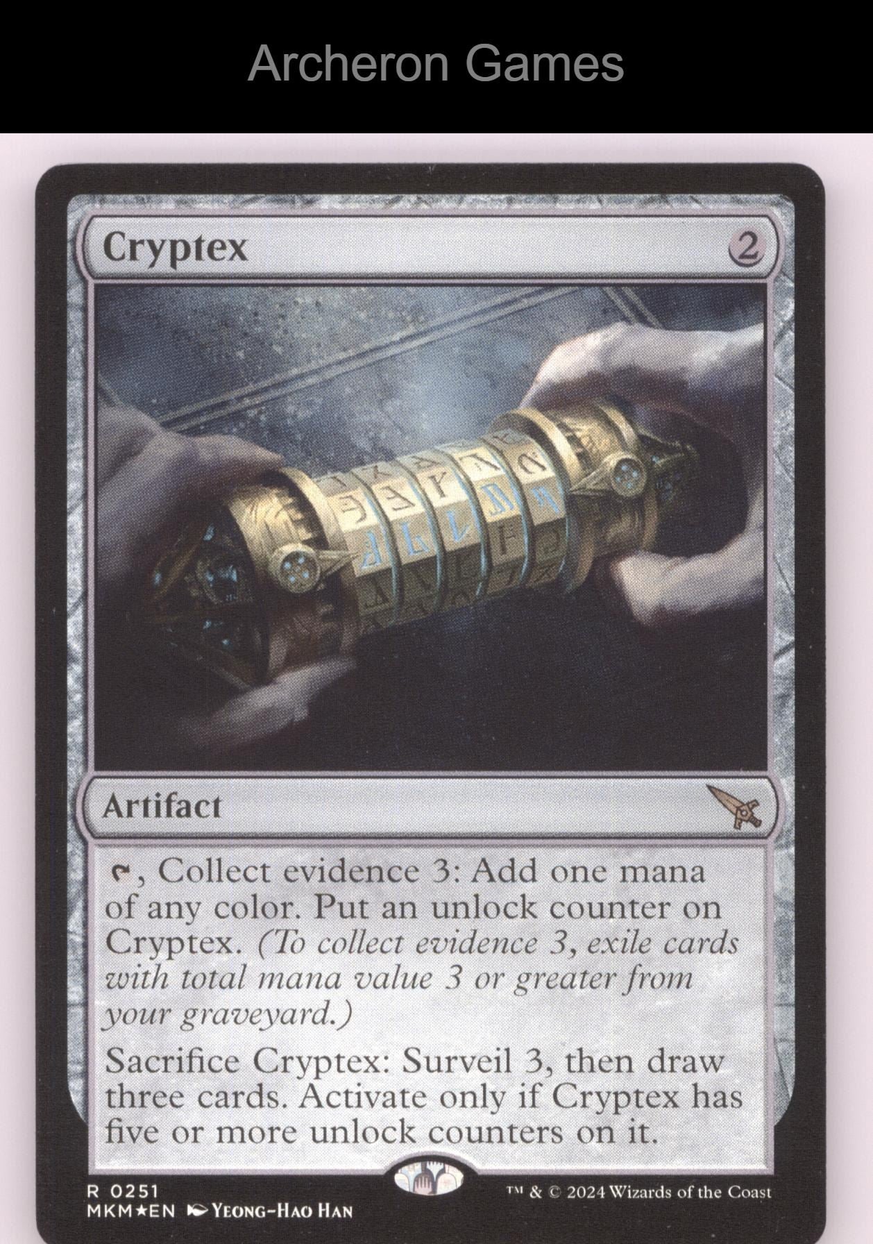 Cryptex 251 R MTG Card Murders at Karlov Manor