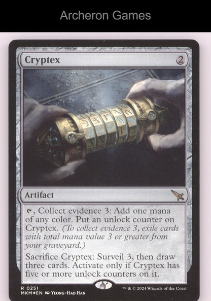 Cryptex 251 R MTG Card Murders at Karlov Manor