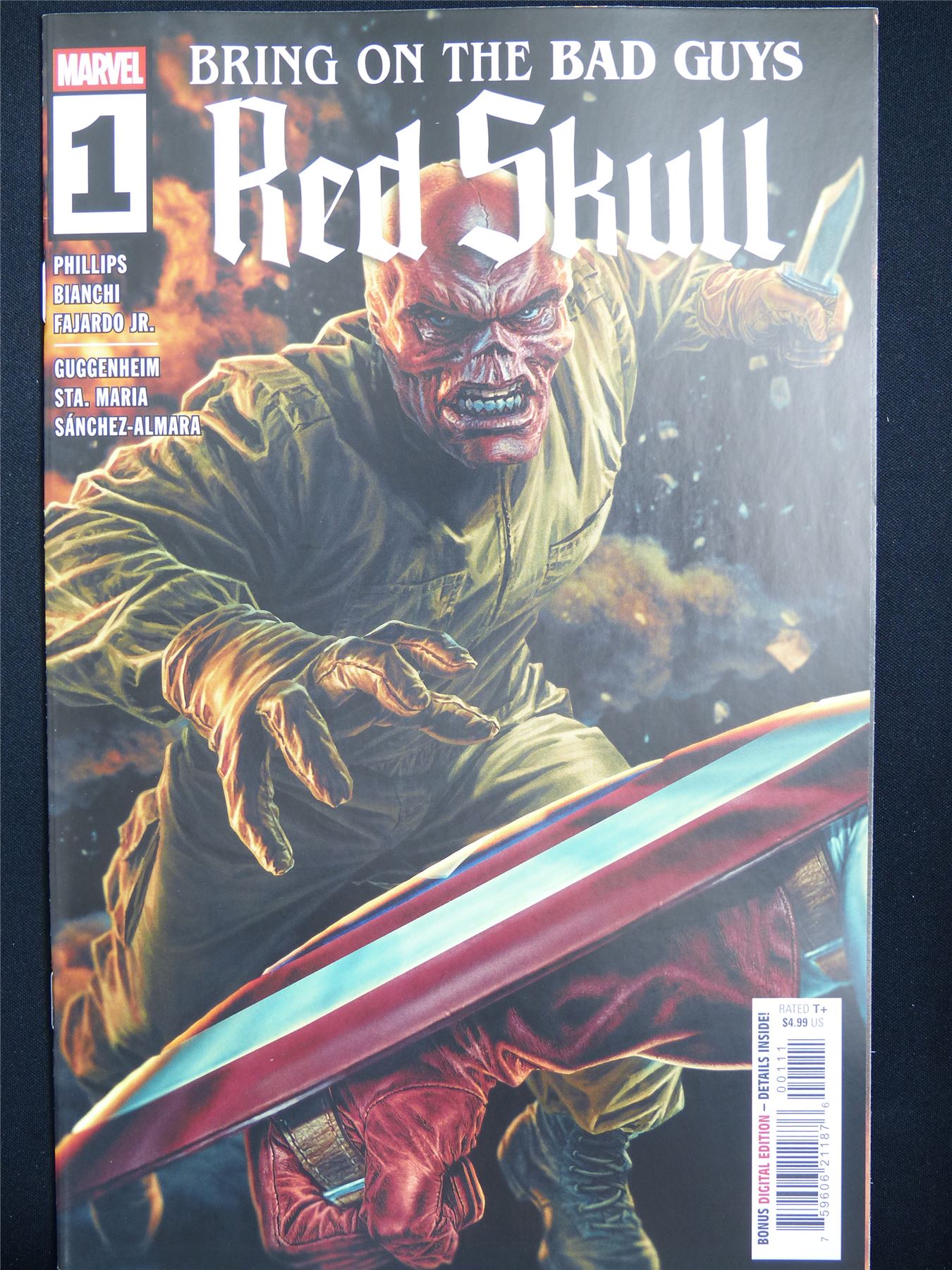 BRING on the Bad Guys: Red Skull #1 - Oct 2025 Marvel Comic #2W9