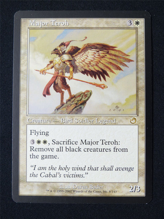 Major Teroh - TOR - Mtg Card #359