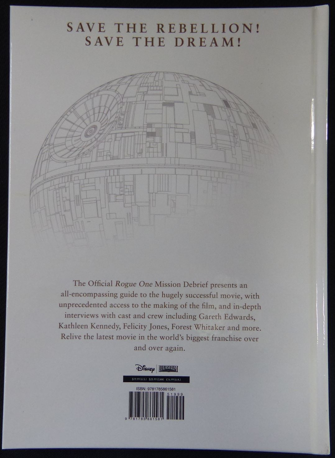 Star Wars: Rouge one Movie guide - Titan Hardback Book #23I