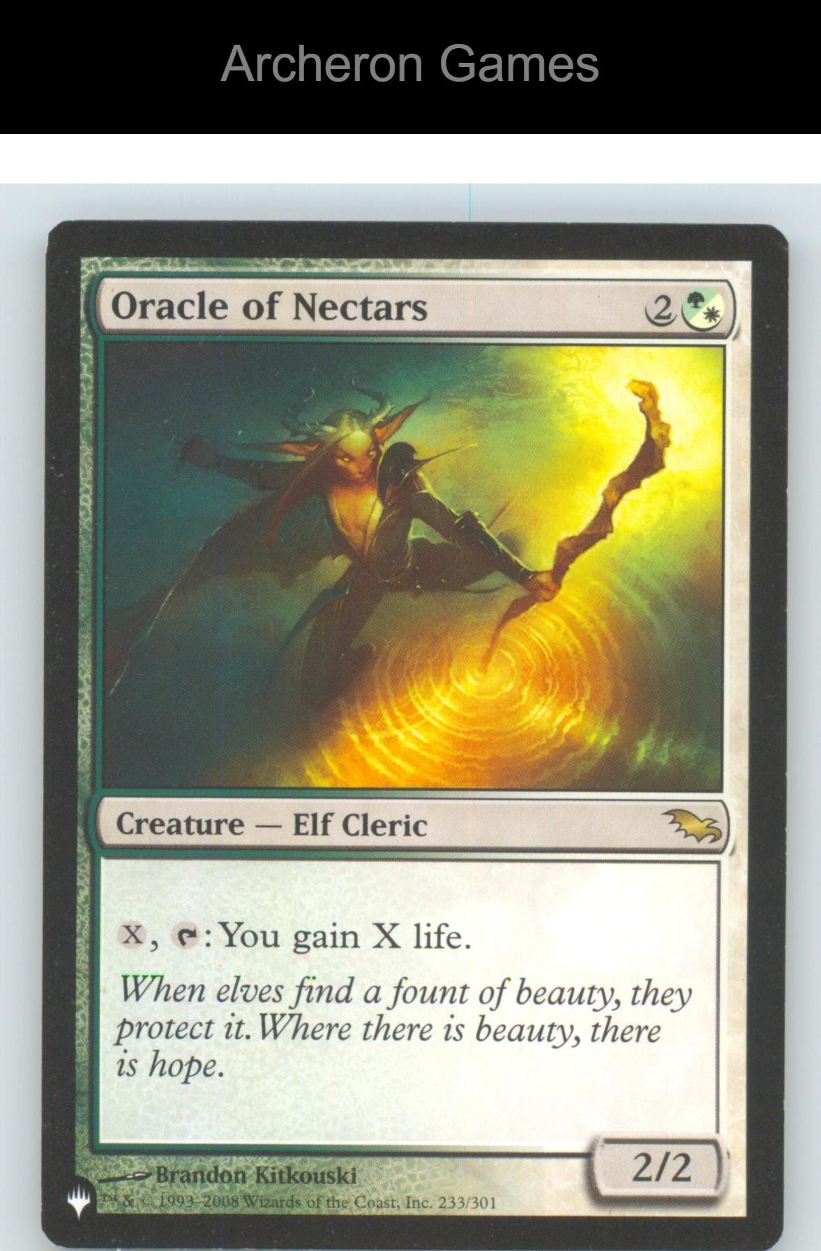 Oracle of Nectars PLST 233 R MTG Card NM/EX+