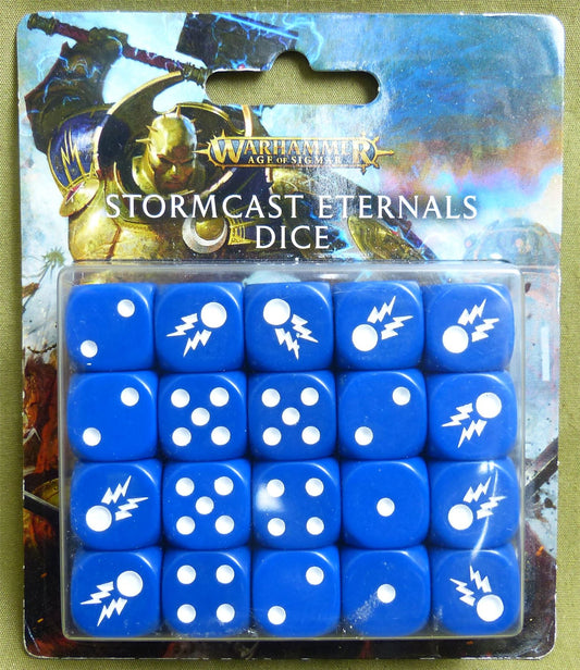 Stormcast Eternals Dice - Warhammer AoS Dice Set #4Y6