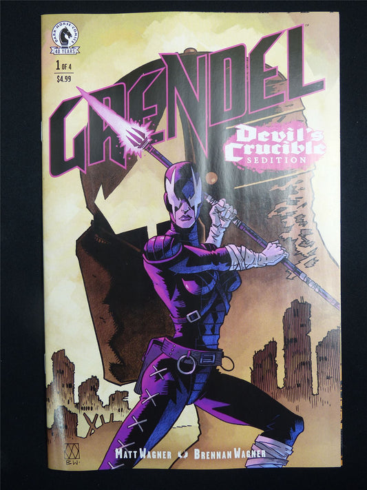GRENDEL: Devil's Crucible Sedition #1 Cvr A - Jul 2026 Dark Horse Comic #29J