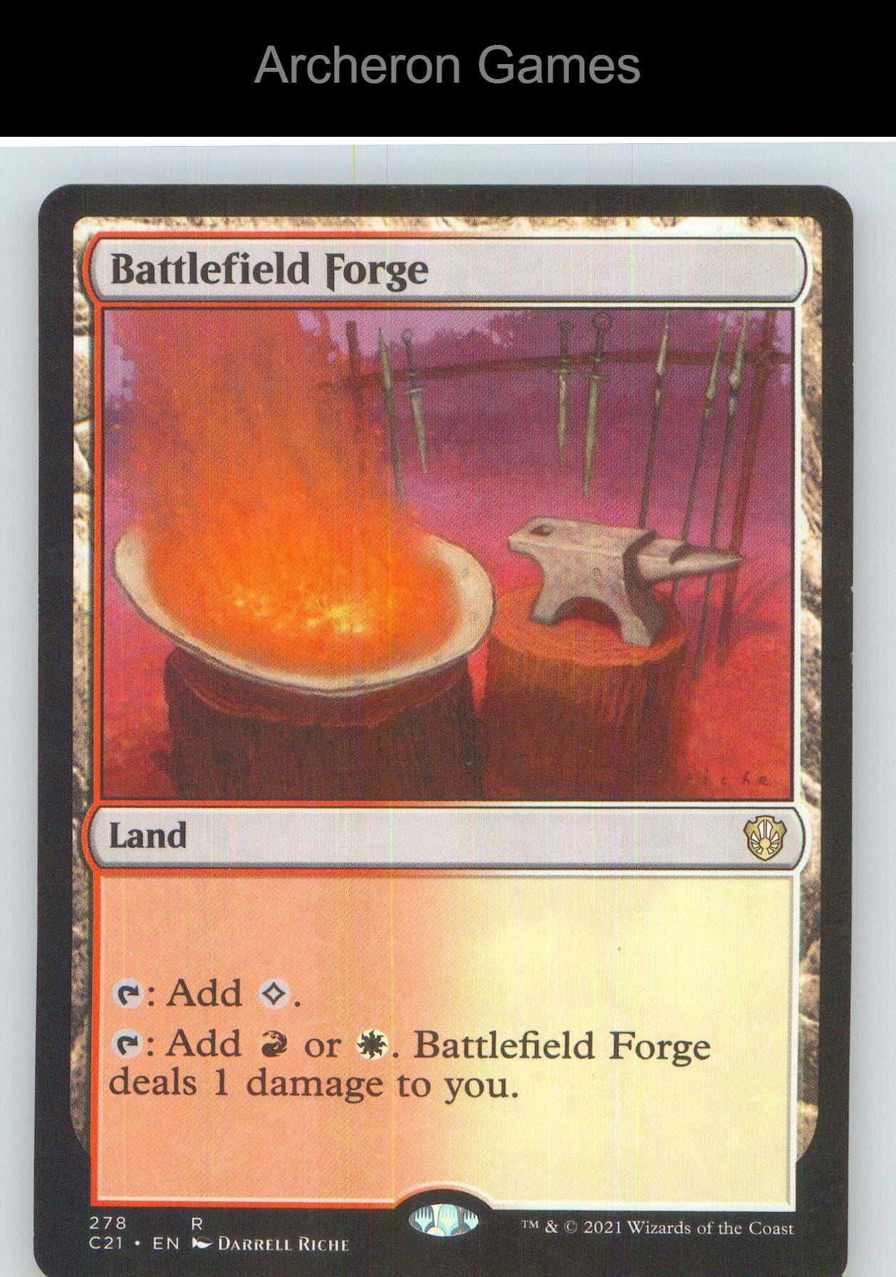 Battlefield Forge C21 278 R MTG Card NM/EX+
