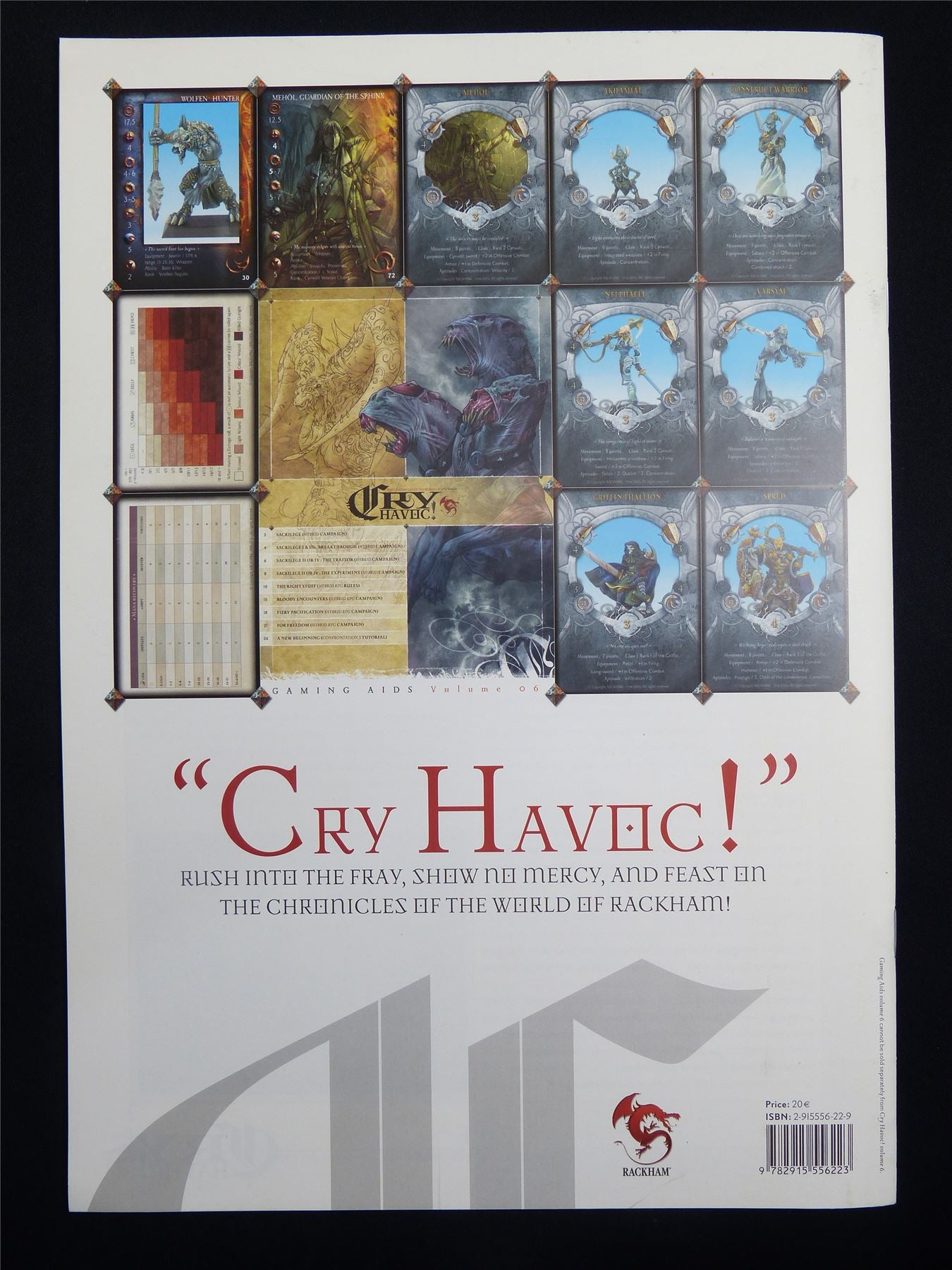 Cry Havoc Magazine volume 6 - Rackhm Press #1II