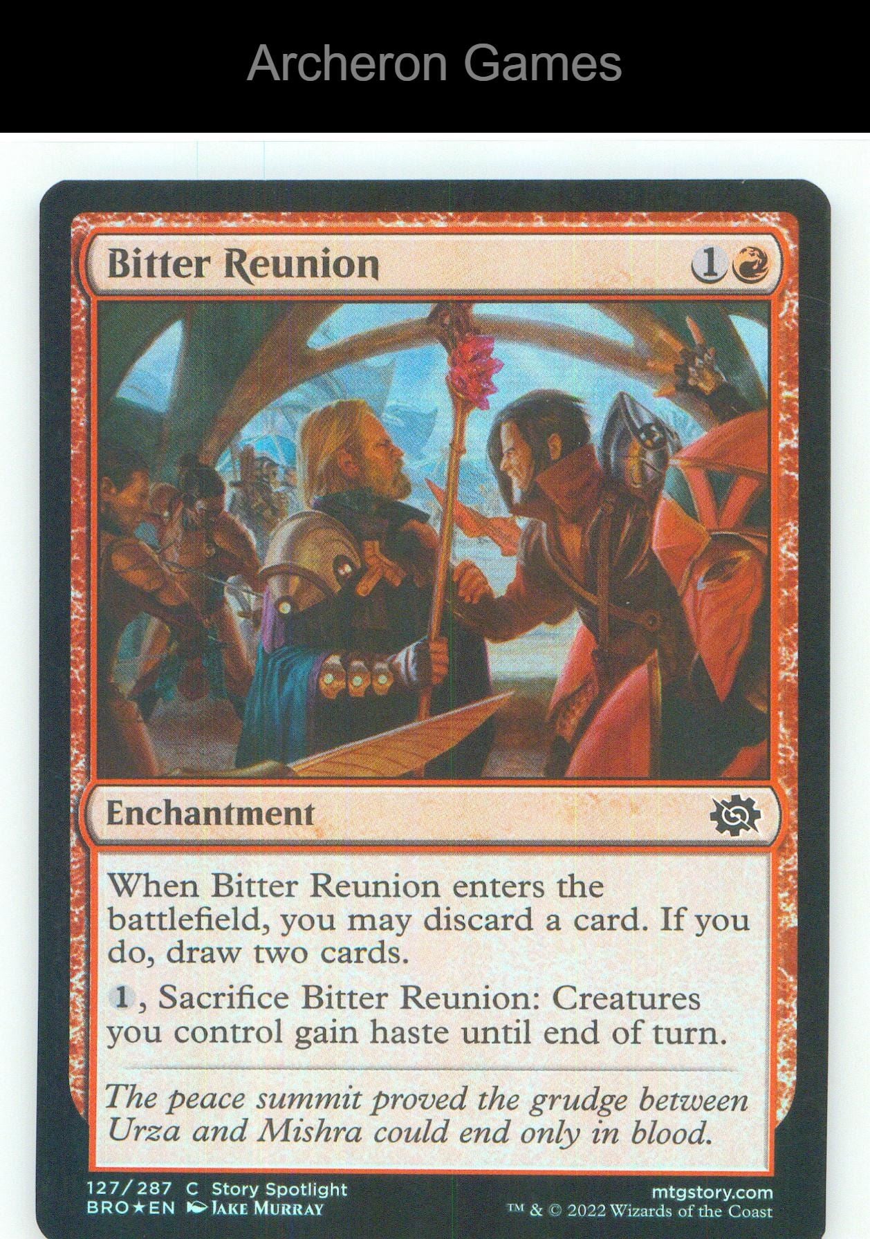 Bitter Reunion BRO 127 C MTG Card NM/EX+