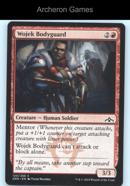 Wojek Bodyguard 120 C MTG Card Guilds of Ravnica