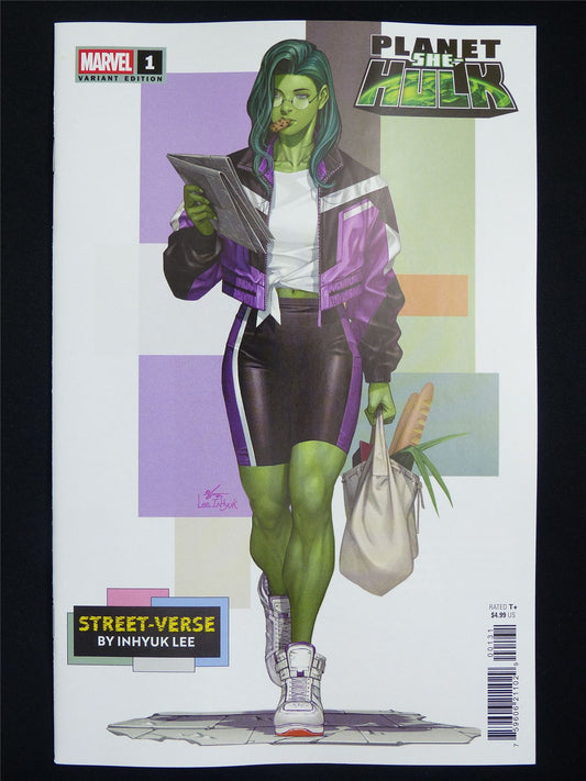 planet SHE-HULK #1 Street Variant - Jan 2026 Marvel Comic #5U0