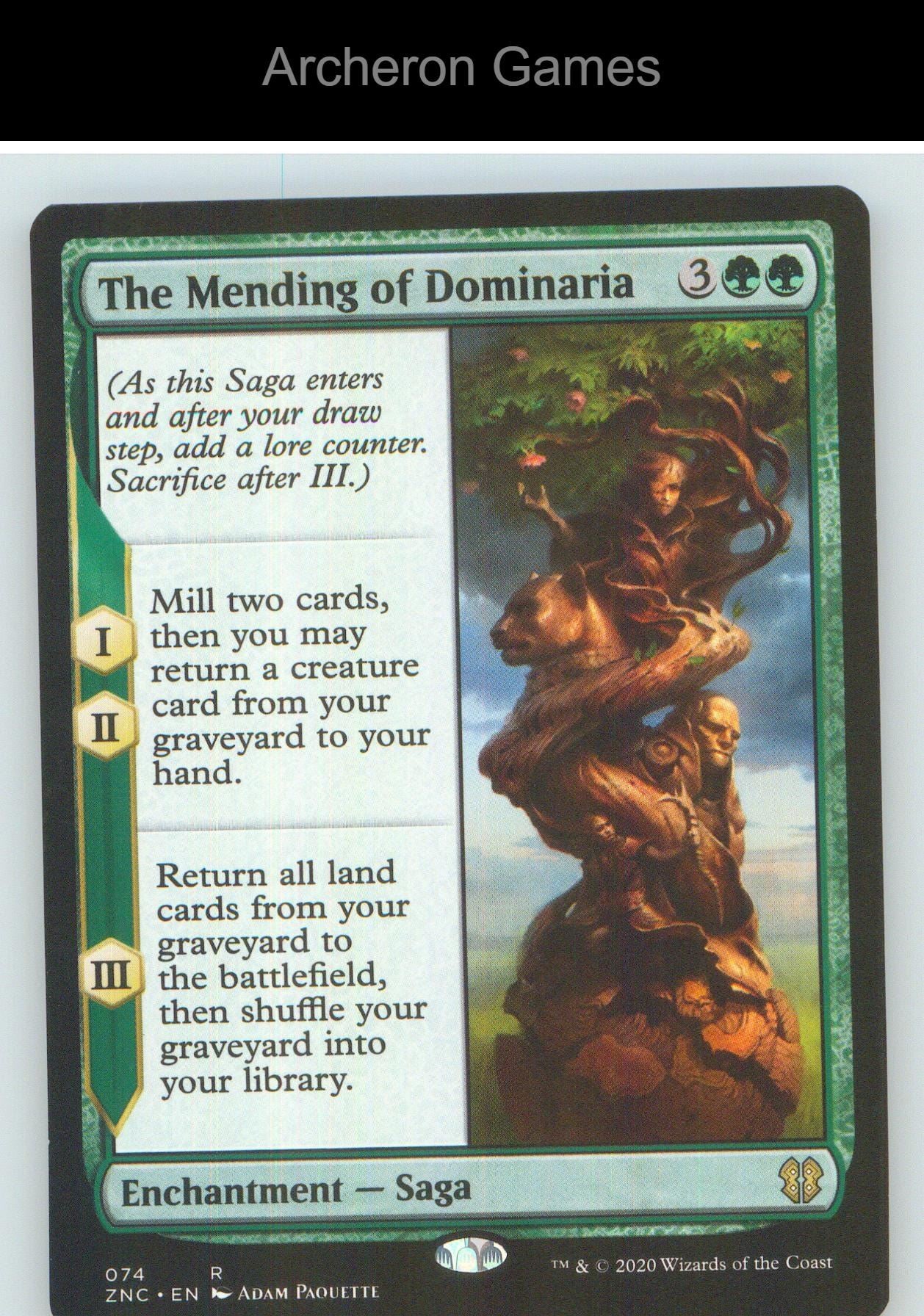 The Mending of Dominaria ZNC 74 R MTG Card NM/EX+