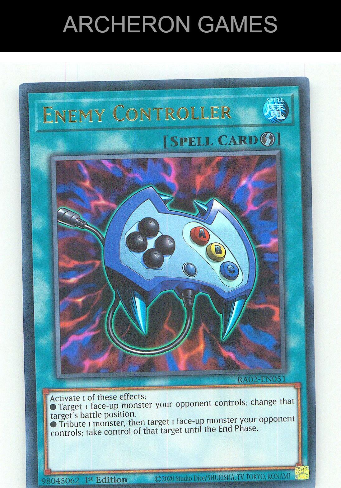 Enemy Controller (UR) Ultra Rare YUGIOH Card 1st Edition