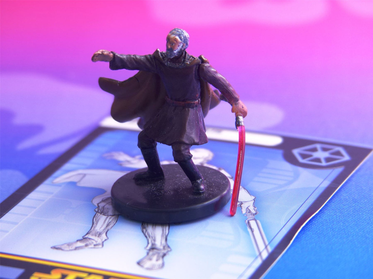 Darth Tyranus 29/60 - Star Wars Miniatures Game #586