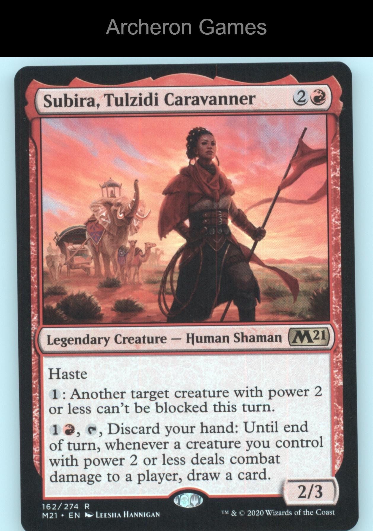 Subira, Tulzidi Caravanner 162 R MTG Card Core Set 2021