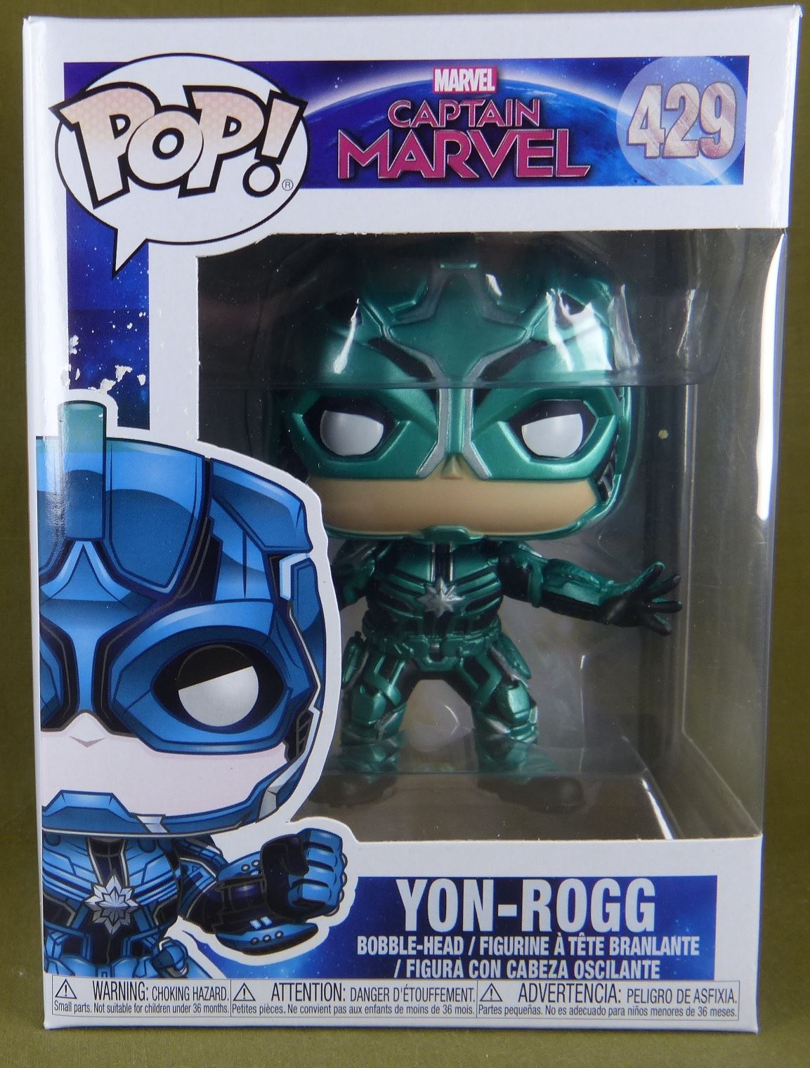 Yon Rogg - Captain Marvel 429 - Funko POP #2WI