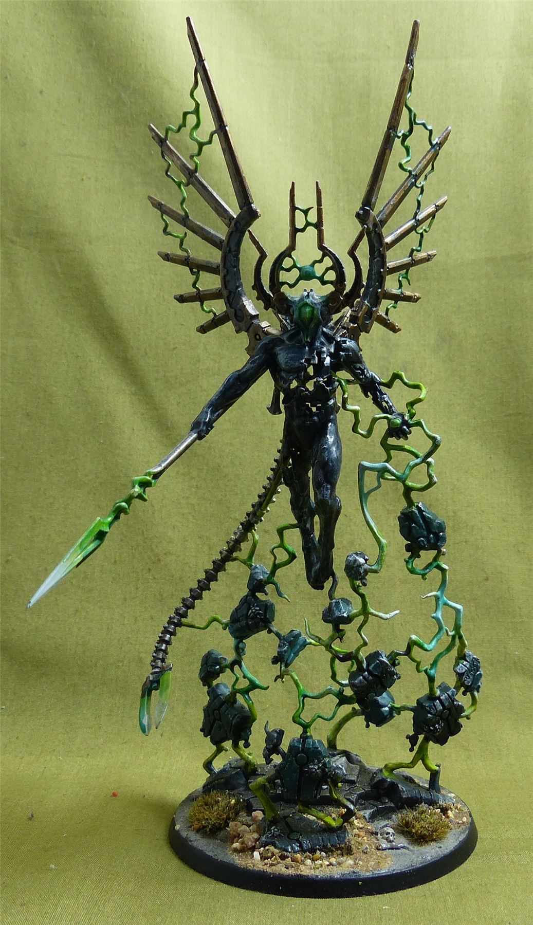 C'tan Shard of the Void Dragon painted - Necrons - Warhammer 40K #1PT