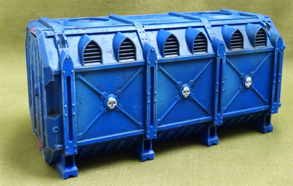 Munitorum Armoured Container painted - Terrain - Warhammer 40K #6XU