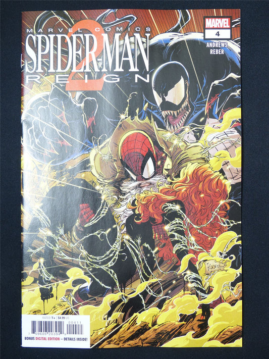 SPIDER-MAN Reign 2 #4 - B&B Dec 2024 Marvel Comic #2UQ