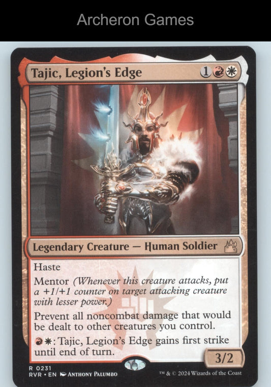Tajic, Legion's Edge 231 R MTG Card Ravnica Remastered