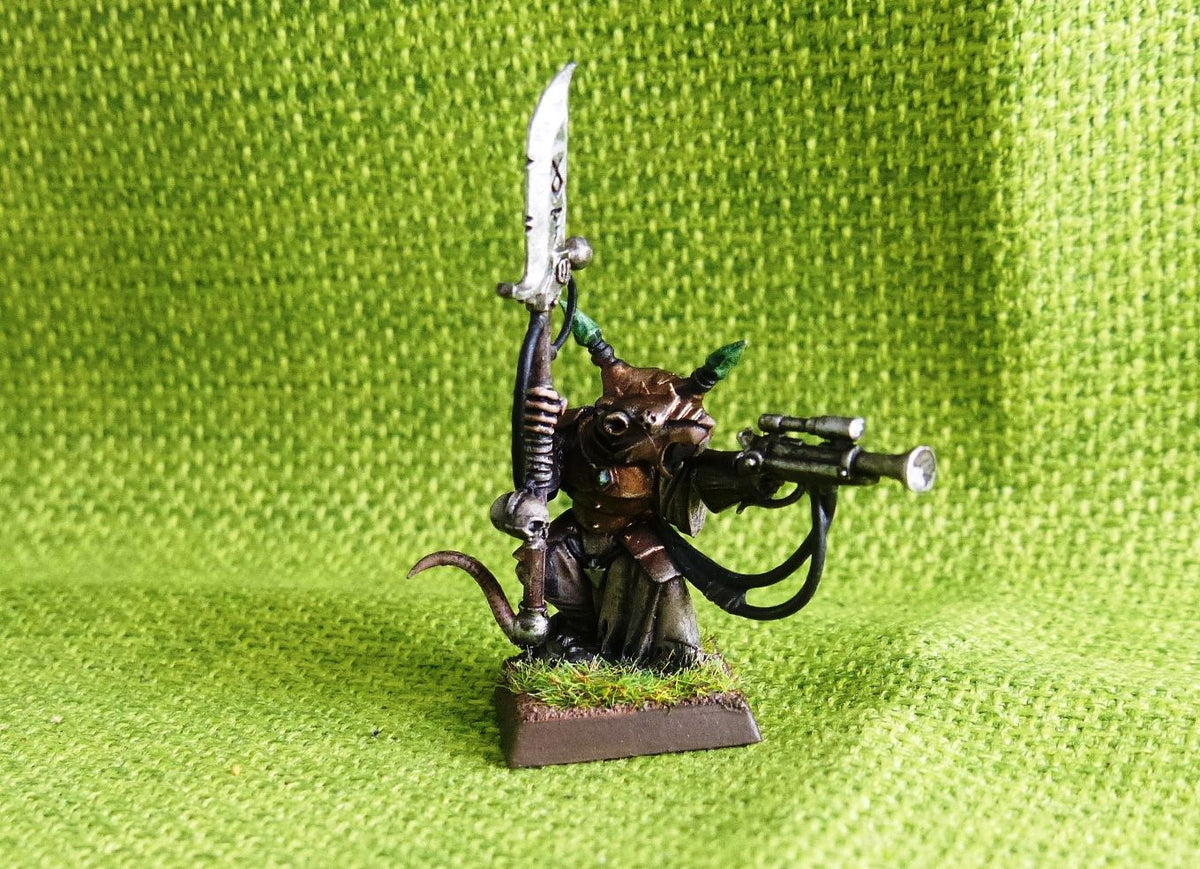 Skaven - Warlock Engineer - Painted - Warhammer AoS 40k #FF