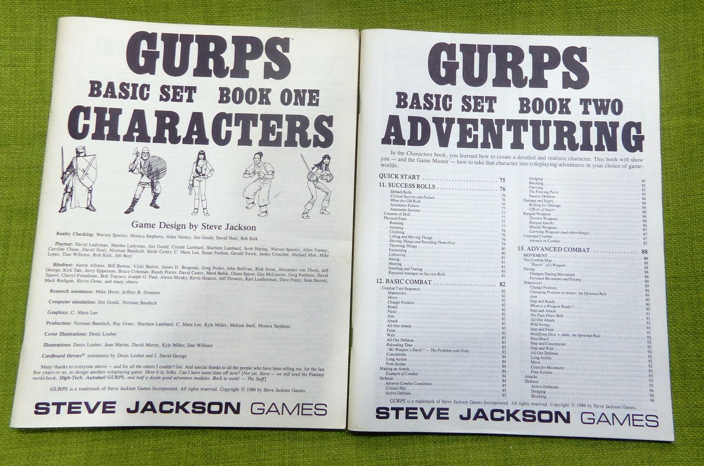 Steve Jacksons First Edition GURPS Basic Set #64