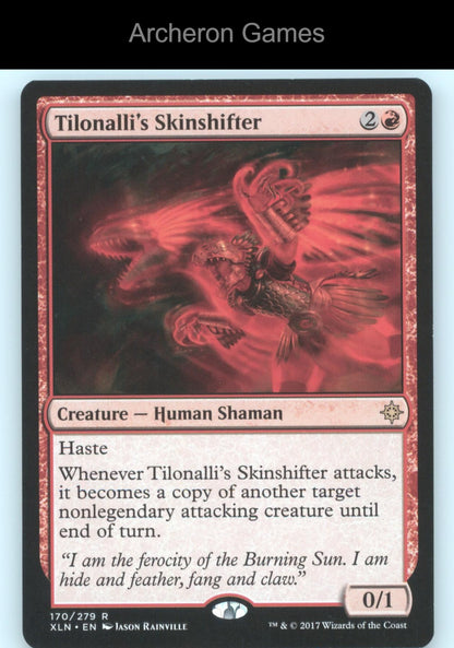 Tilonalli's Skinshifter 170 R MTG Card Ixalan