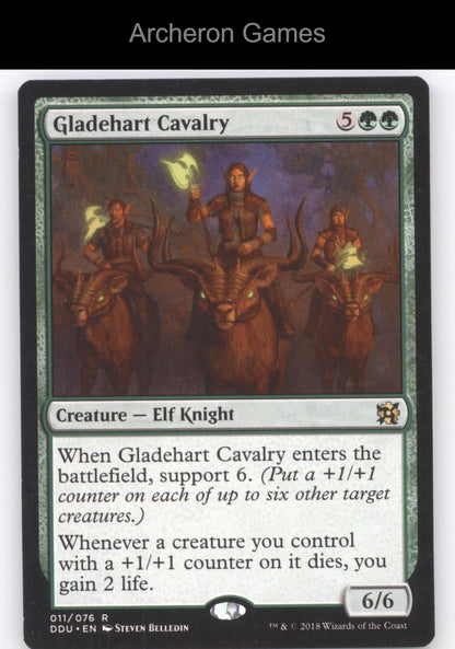 Gladehart Cavalry 11 R MTG Card Duel Decks: Elves vs. Inventors