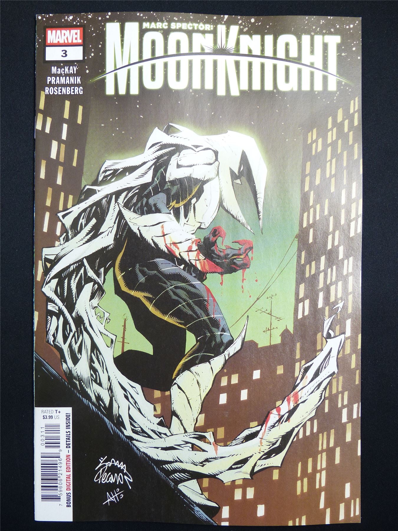 Marc Specter: MOON Knight #3 Cvr A - Jun 2026 Marvel Comic #4JB