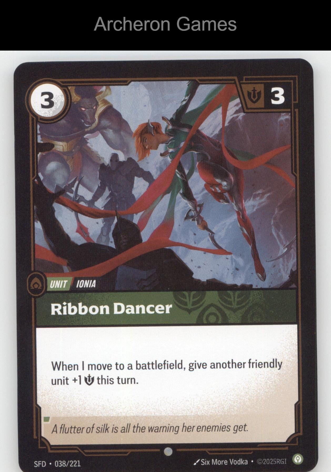 Ribbon Dancer SFD 038/221 C  Card Spiritforged
