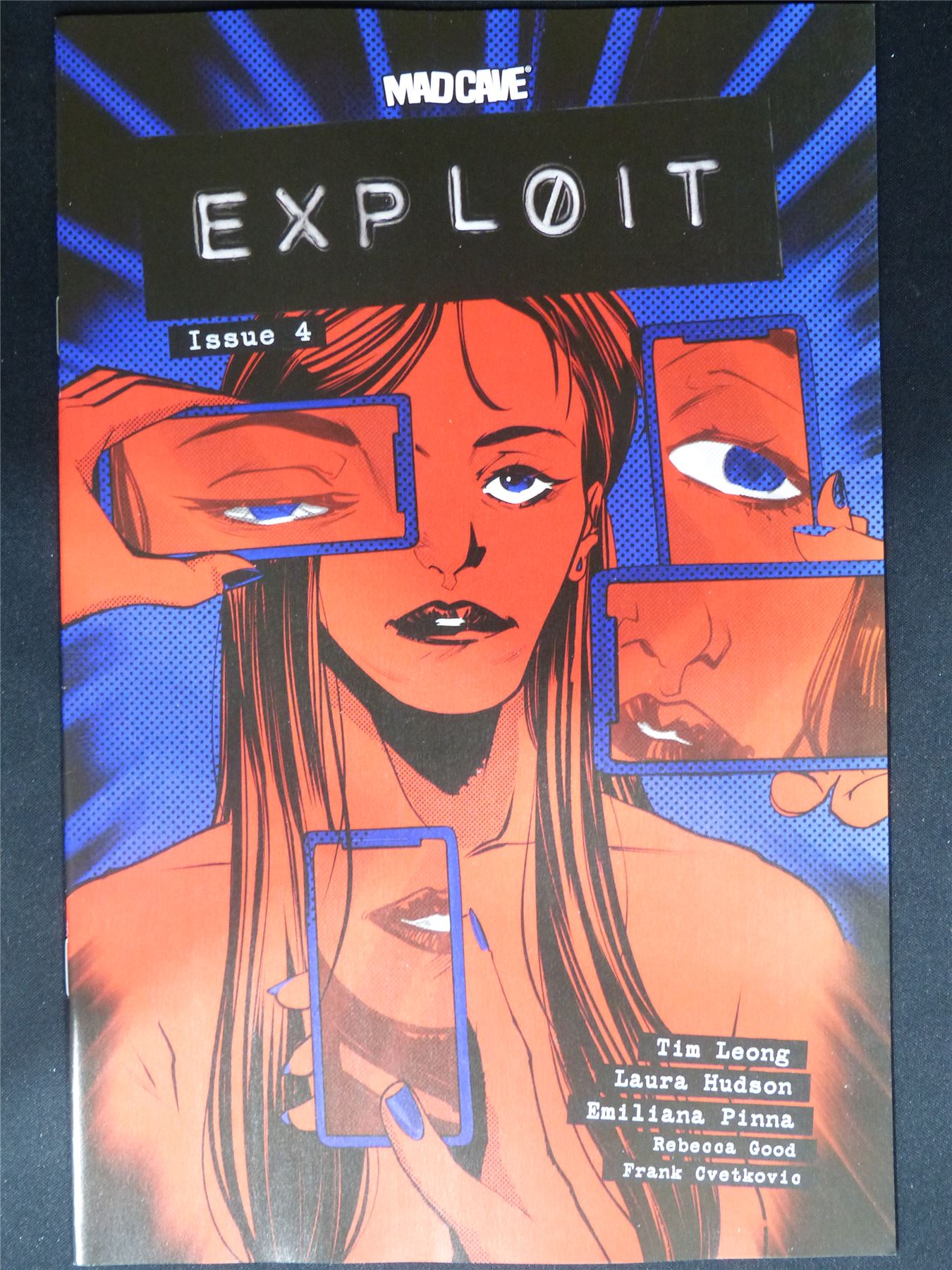 EXPLOIT #4 Cvr A - Jun 2026 mad Cave Comic #1MH