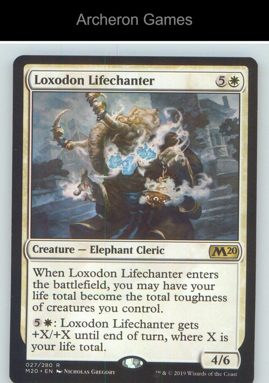 Loxodon Lifechanter M20 27 R MTG Card NM/EX+