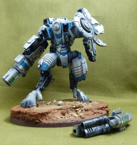 XV104 Riptide Battlesuit painted - Tau Empire - Warhammer 40K #2Y4