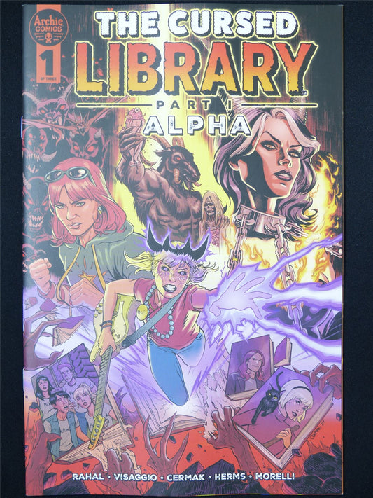 The CURSED Library part 1: Alpha #1 - B&B Aug 2024 Archie Comic #XV